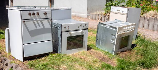 Old kitchen appliances for recycling