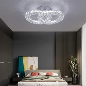 K9 Crystal Led Ceiling Light Living Room Decoration Modern Chandelier Indoor Lighting Fixtures