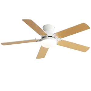 Modern 42-inch Ceiling fan with LED DC 6-speed high wind speed with remote control