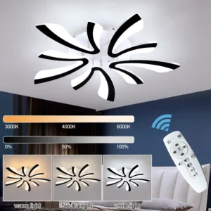 Modern Acrylic Ceiling Lamp Led Light Tree Branch Design Chandelier RC Dimming Indoor Lighting Living Dining Room Fixture