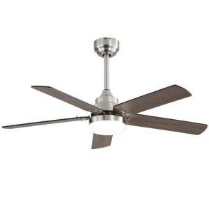 Modern 42-inch Ceiling fan with LED DC 6-speed high wind speed with remote control