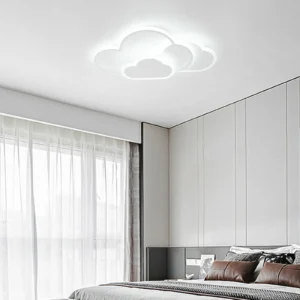 Cloud LED Ceiling Lamp 22" Modern Minimalist Lighting 52cm for Living Room Children's Room Bedroom