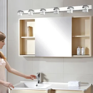 4/6Head Modern Mirror Front Light 12W/18W Wall Mounted Bathroom Lighting Lamp LED