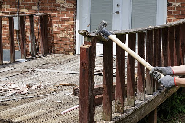 Deck, patio, and fence demolition service