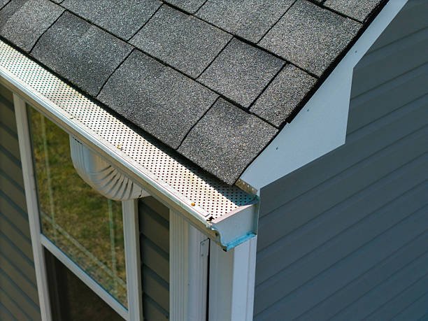 Downspout and gutter guard installation service