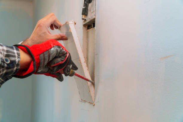 Drywall repair and patching service by NorTech