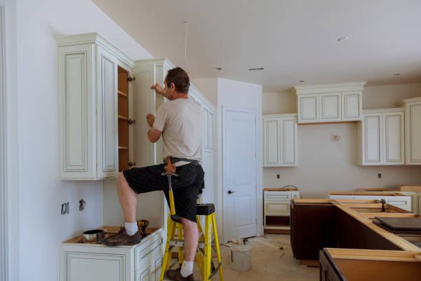 Kitchen cabinet repair and refacing service by NorTech